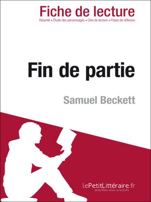 cover image of Fin de partie de Samuel Beckett (Fiche de lecture)